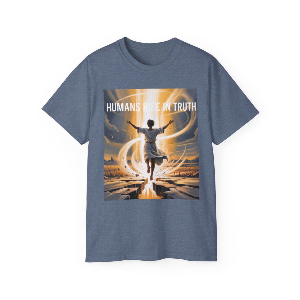 Humans Rise in Truth Tee