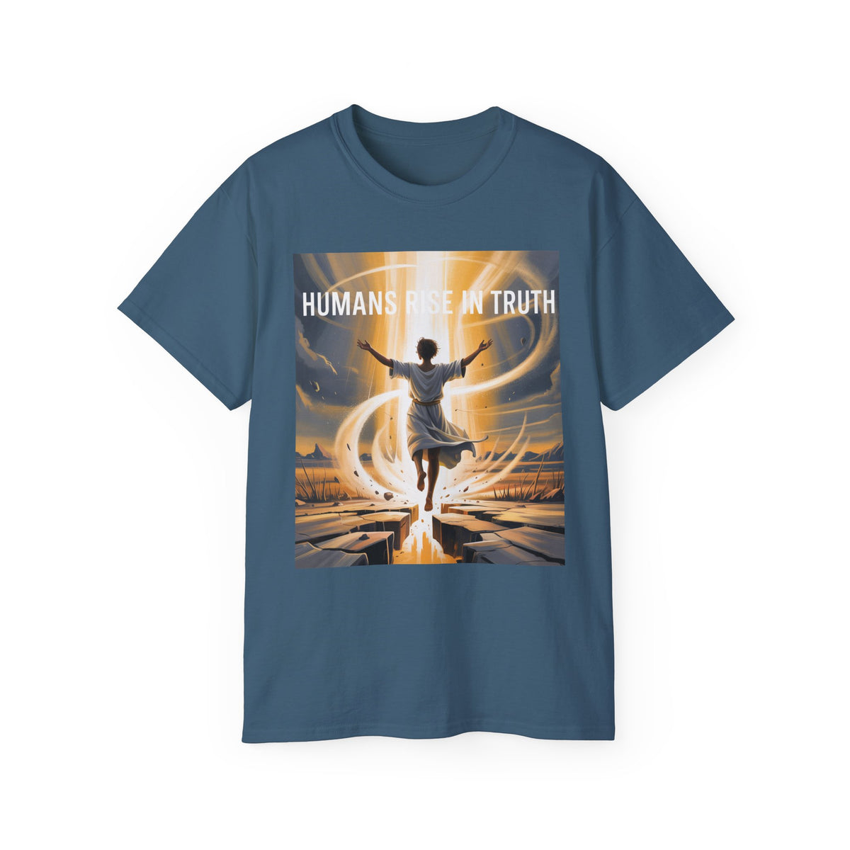 Humans Rise in Truth Tee