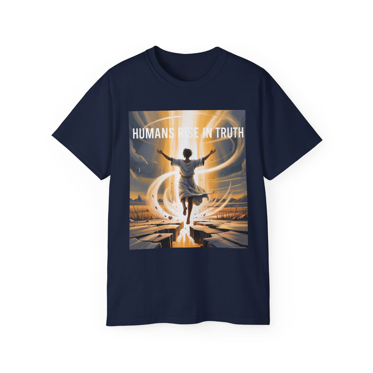 Humans Rise in Truth Tee