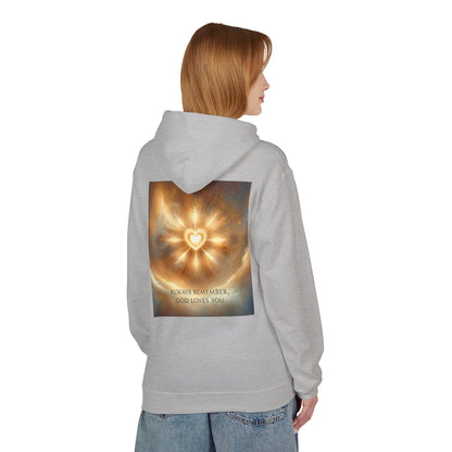 Eternal Love Hoodie - Inspirational Faith Apparel, Christian Hoodie, Unisex Fleece Sweatshirt, Gifts for Believers, Religious Style