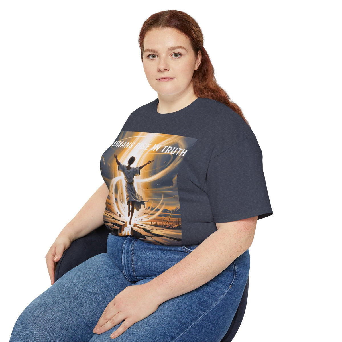 Humans Rise in Truth Tee