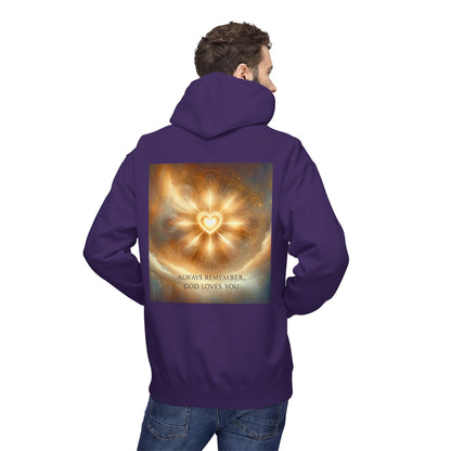 Eternal Love Hoodie - Inspirational Faith Apparel, Christian Hoodie, Unisex Fleece Sweatshirt, Gifts for Believers, Religious Style