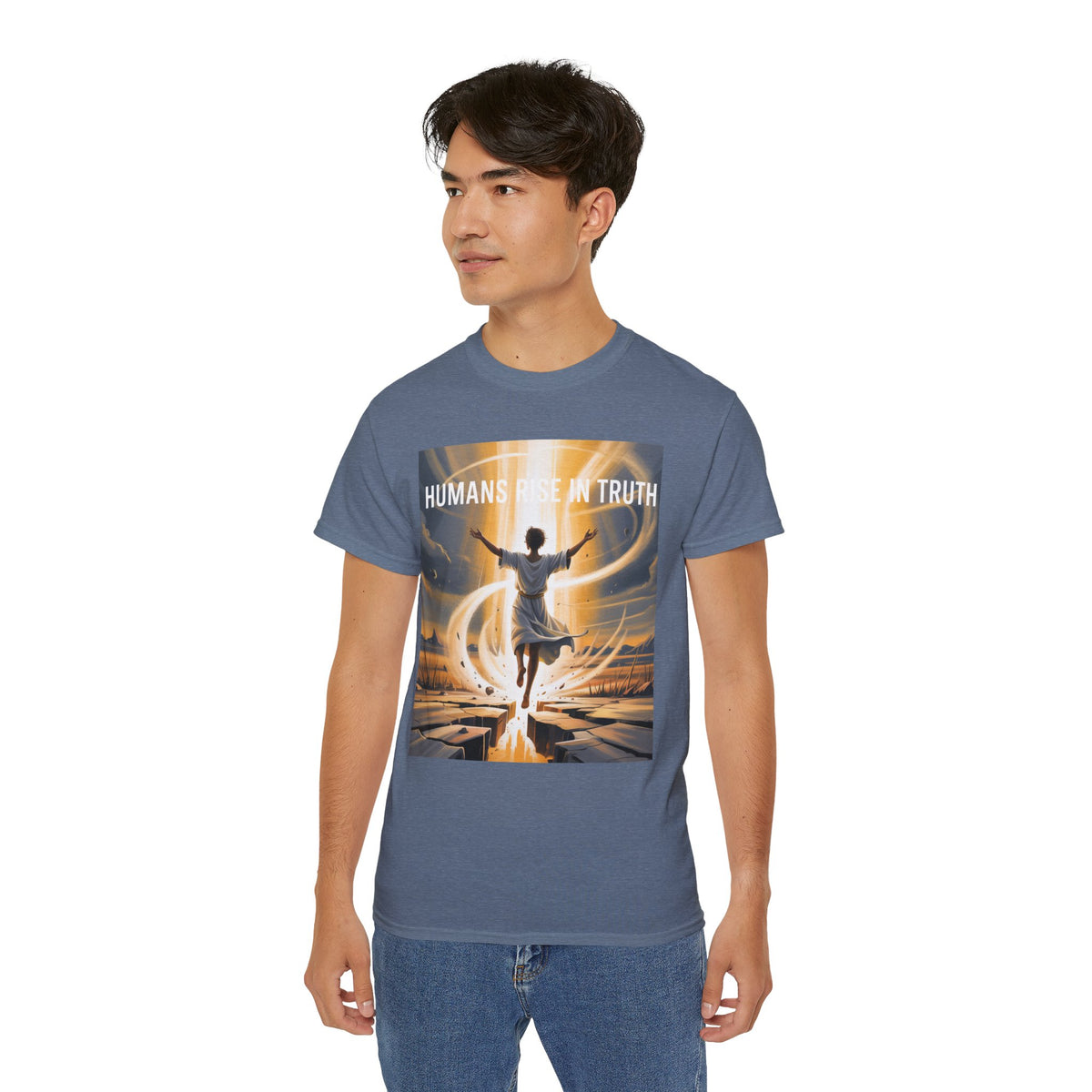 Humans Rise in Truth Tee
