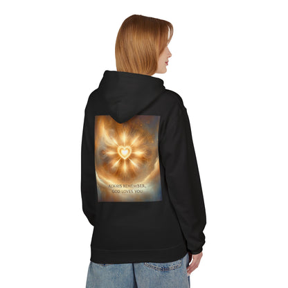 Eternal Love Hoodie - Inspirational Faith Apparel, Christian Hoodie, Unisex Fleece Sweatshirt, Gifts for Believers, Religious Style