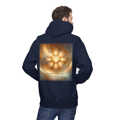 Eternal Love Hoodie - Inspirational Faith Apparel, Christian Hoodie, Unisex Fleece Sweatshirt, Gifts for Believers, Religious Style