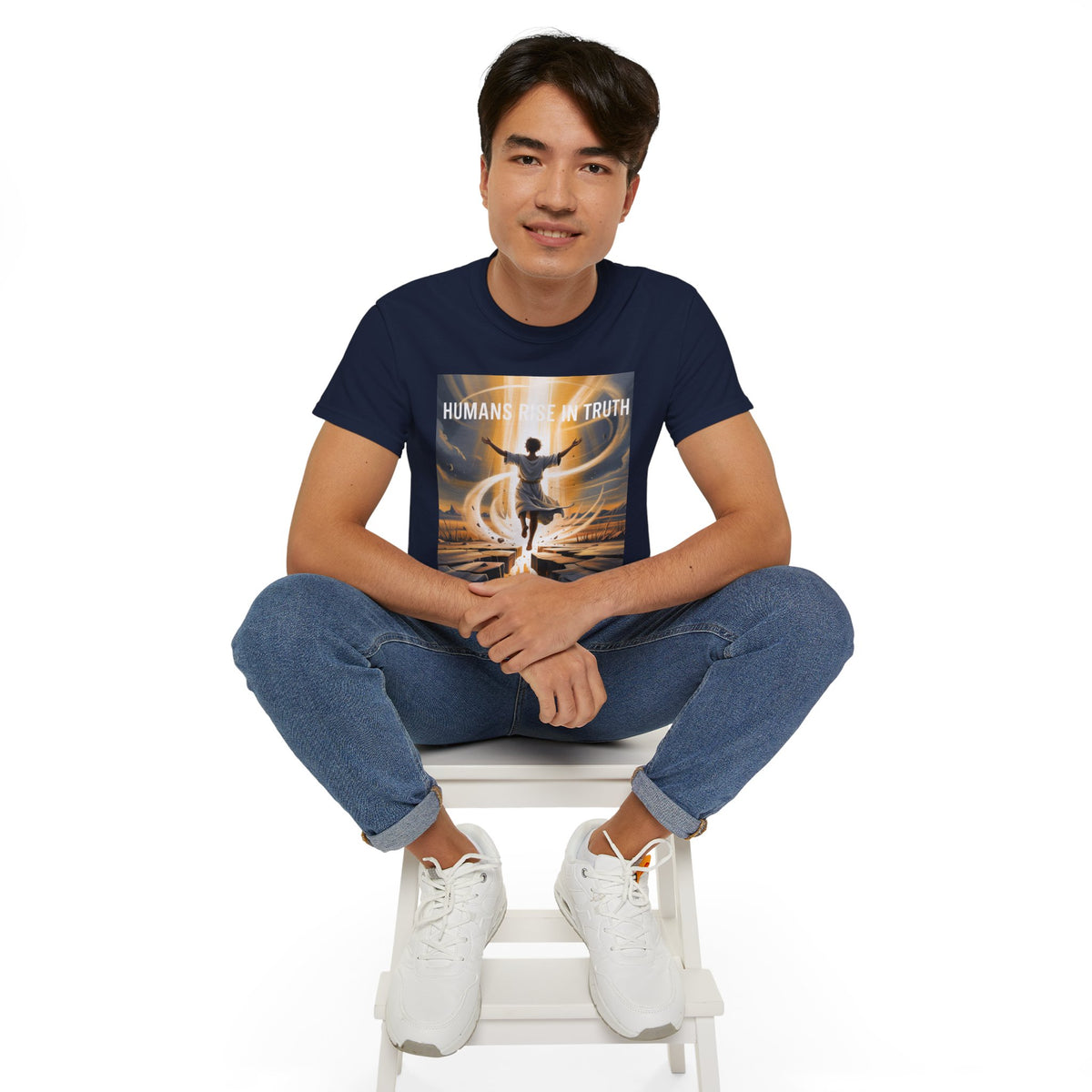 Humans Rise in Truth Tee